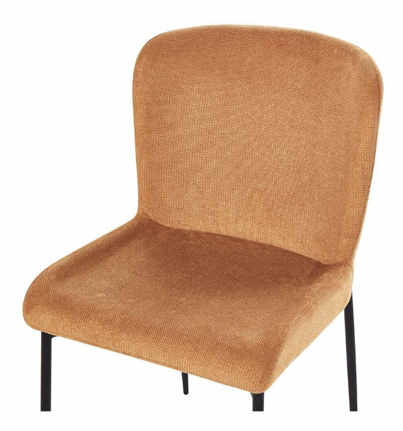 Set 2 ks jídelních židlí Adana (oranžová)