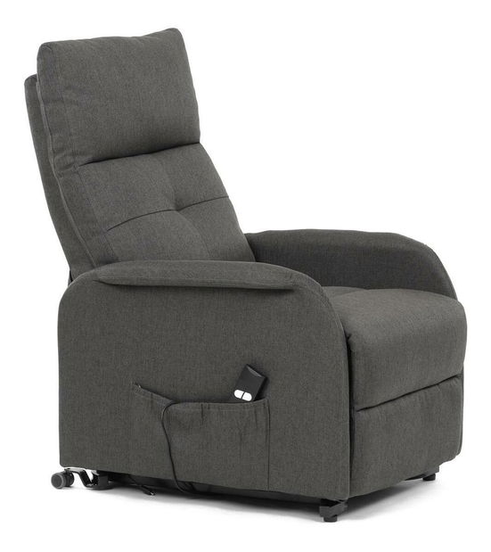 Polohovací křeslo Truculenta (šedá)