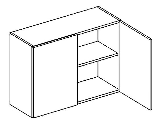 Horní kuchyňská skříňka Mirage W80