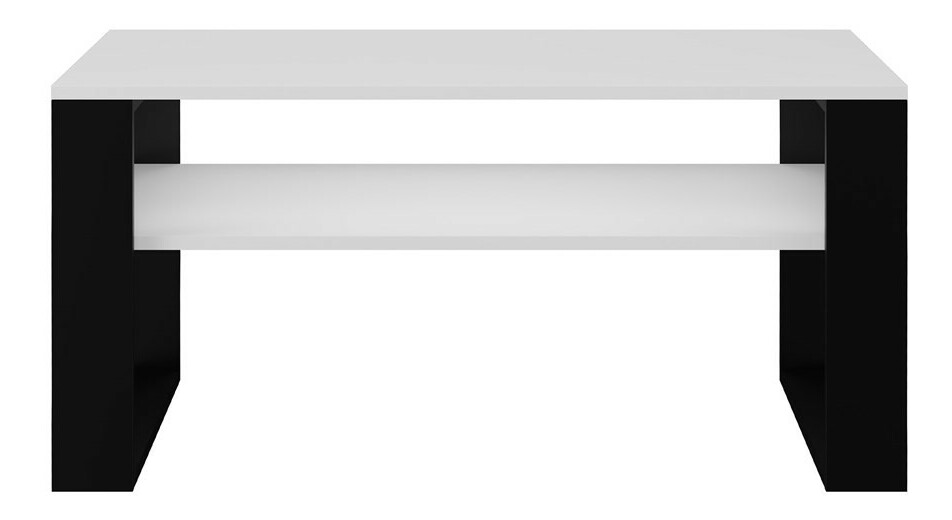 Konferenční stolek Maduro 2 (bílá + černá)