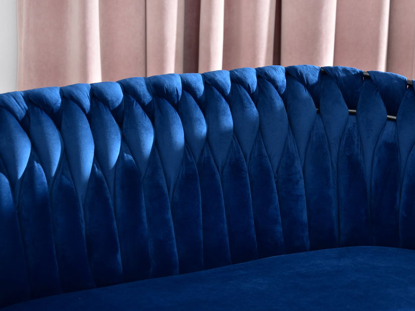 Pohovka dvousedačka Radio (černá)