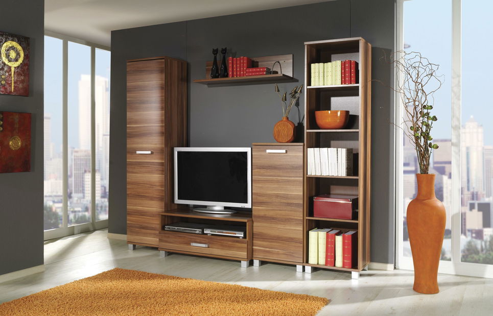 Policová skříň Manton M1 (dub catania)