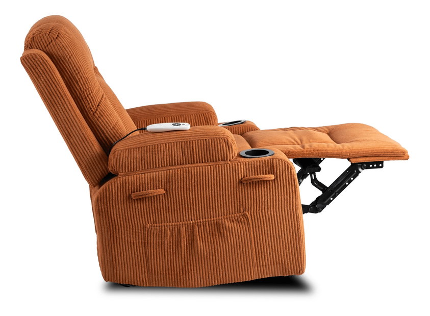 Masážní křeslo Banesto (oranžová)