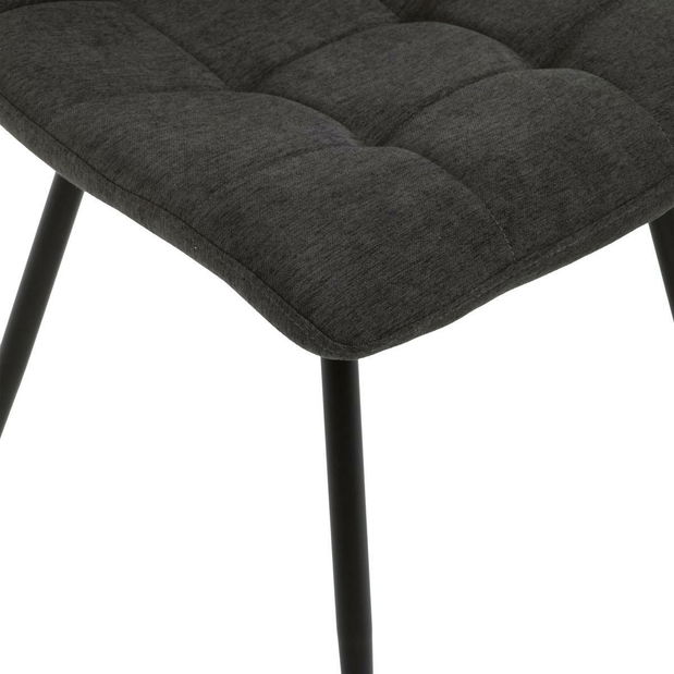 Jídelní židle Deseos (tmavě šedá)