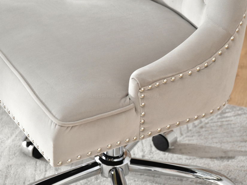 Židle Sonia (šedá + chromová)