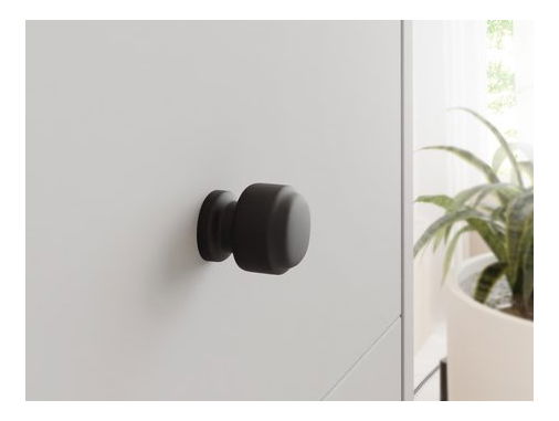 Komoda Tezarta 6SZ (světle šedá + černá)