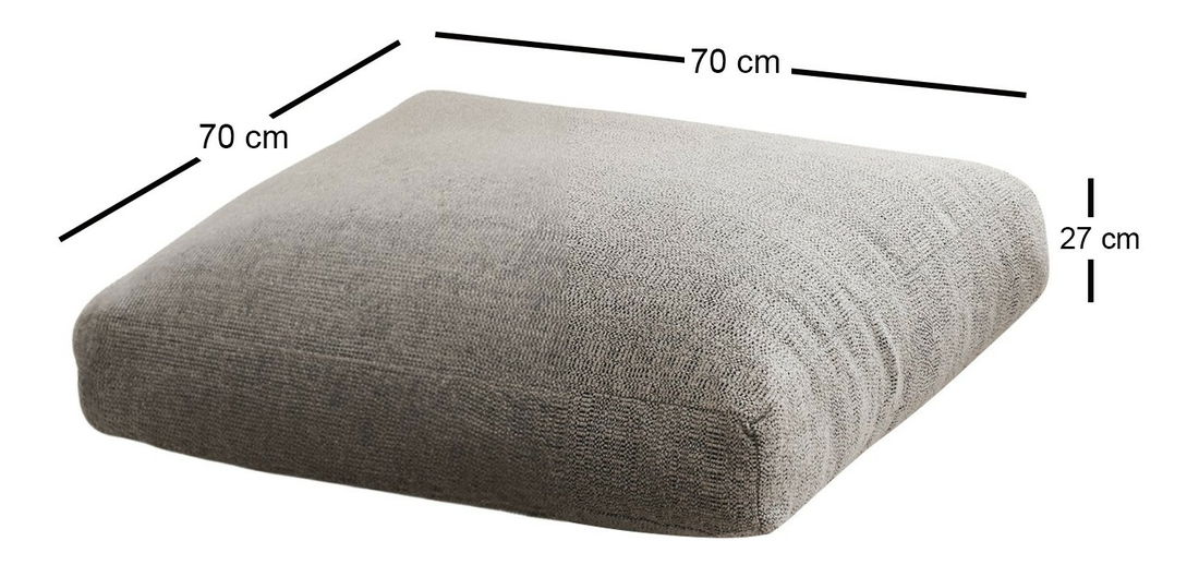 Polštář Dalim (šedá)