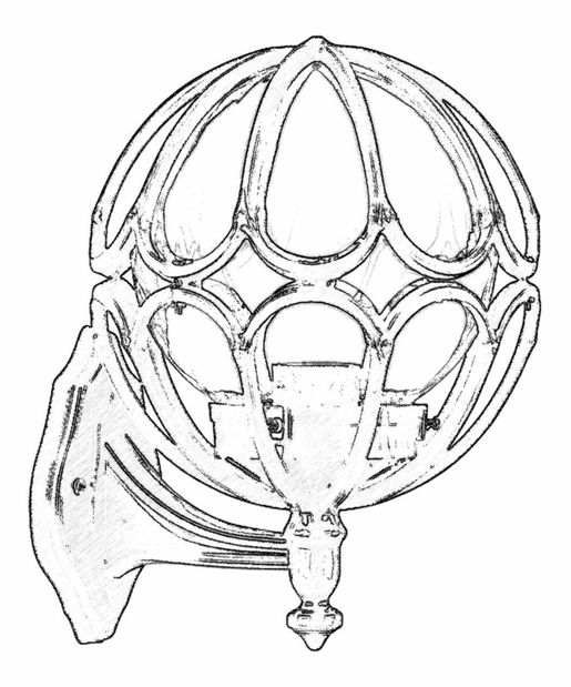Venkovní nástěnné svítidlo Deacon (černá)