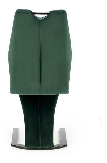 Jídelní židle Klamgan (tmavě zelená)