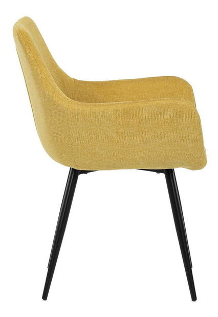 Jídelní židle Deboraluna (žlutá)