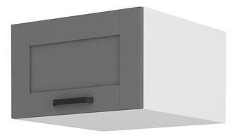 Horní kuchyňská skříňka Lucid WH 60 NAGU 36 1 F (dustgrey + bílá)