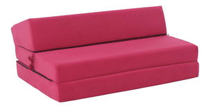 Rozkládací křeslo Viajado (tmavě růžová)