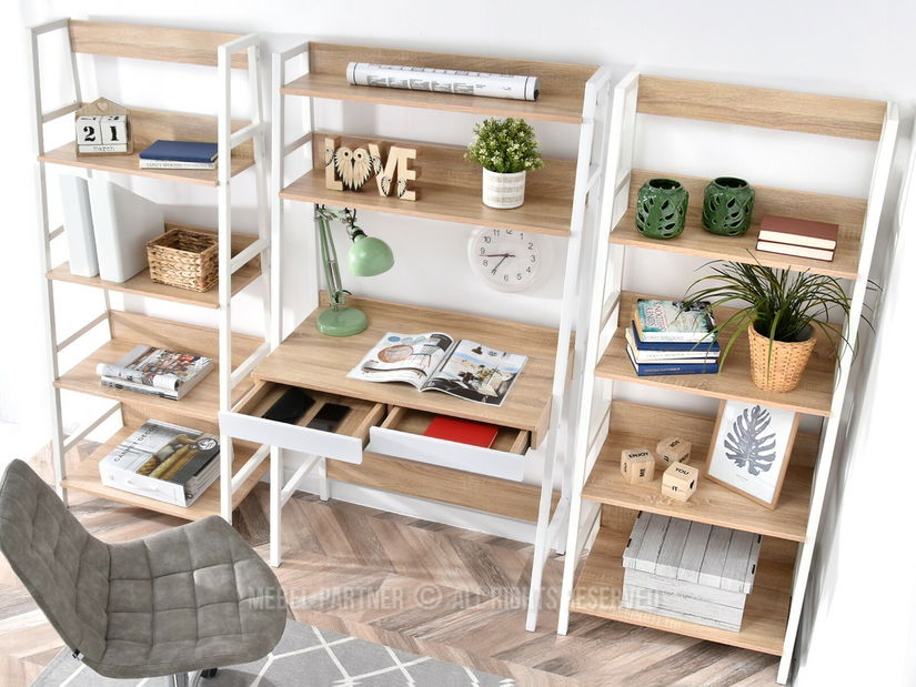 Pracovna Boge Z (dub bílý + bílá)