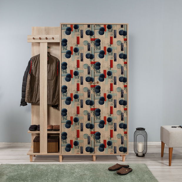 Předsíňová stěna Gardin 520 (sonoma)