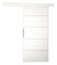 Posuvné dveře Larouche 3 (bílá matná)