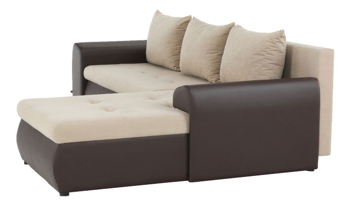 Rohová sedací souprava Marivel (hnědá) (P)