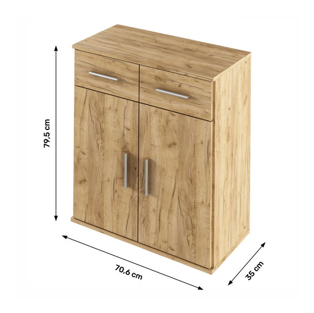 Komoda typ 2 Ressan (dub artisan)