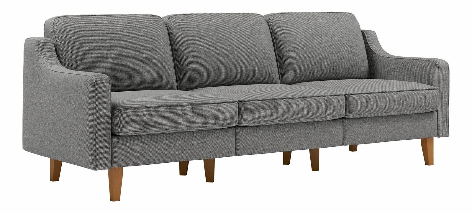 Pohovka Dělají E (šedá + ořech)