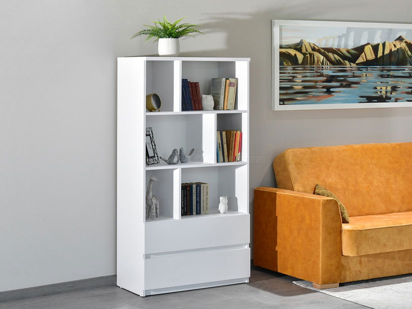 Obývací stěna Lanzamiento 05 (bílá)