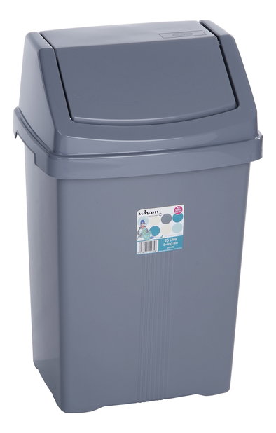 Odpadkový koš Wham 25l (stříbrná)