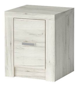 Noční stolek Indie 24 (craft bílý)
