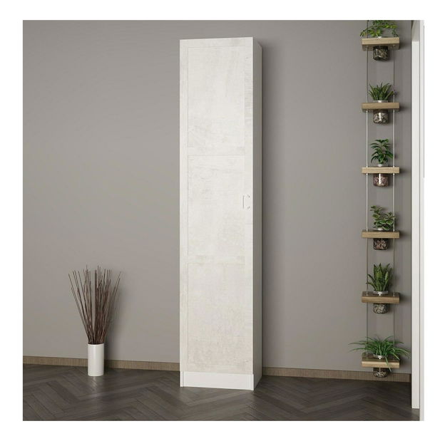 Policová skříň Nemake 19 (bílá)