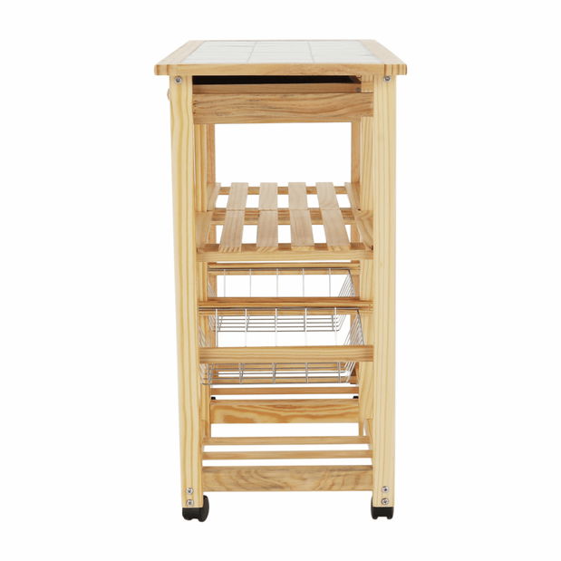 Servírovací stolek Lumba (přírodní)