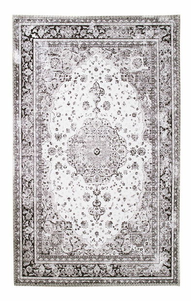 Koberec Hemeria 1 (černá + bílá)