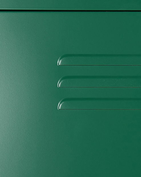 Policová skříň Verna (zelená)