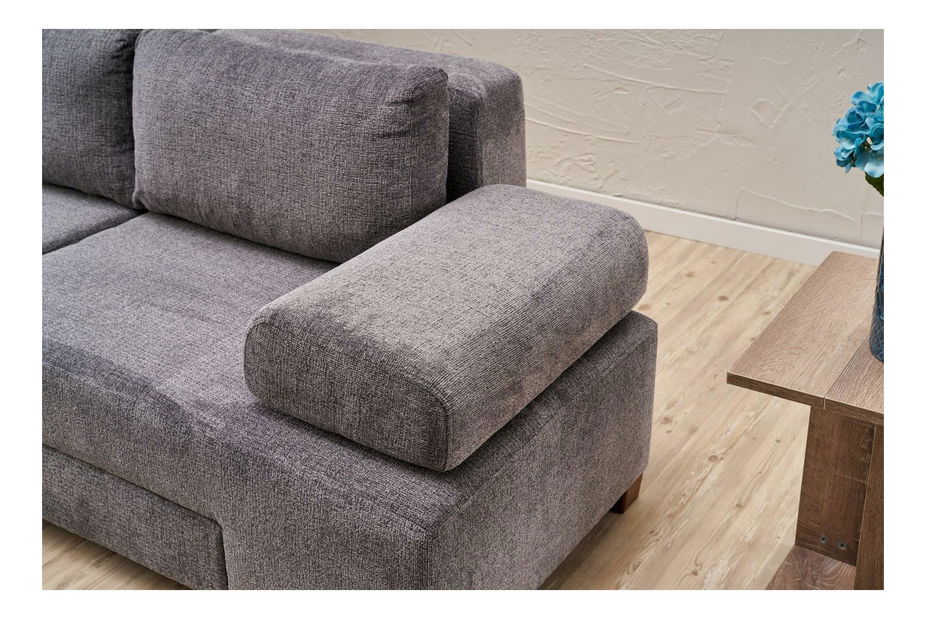 Rozkládací pohovka Perenilla C (šedá + ořech)