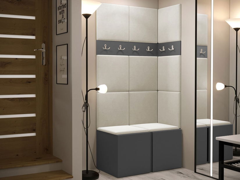 Předsíň Tovenaz I (grafit + béžová)