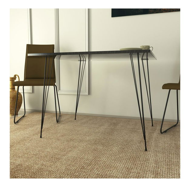 Jídelní stůl Sabuna 2 (pro 4 osoby) (černá)