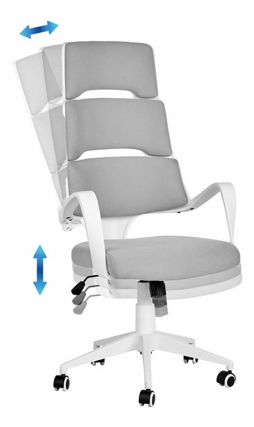 Kancelářské křeslo Gremlin (šedá)