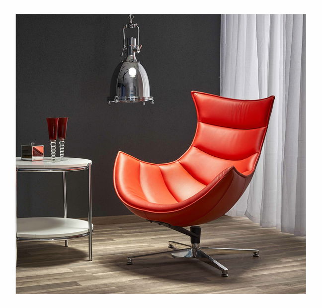 Křeslo Lidia (červená)