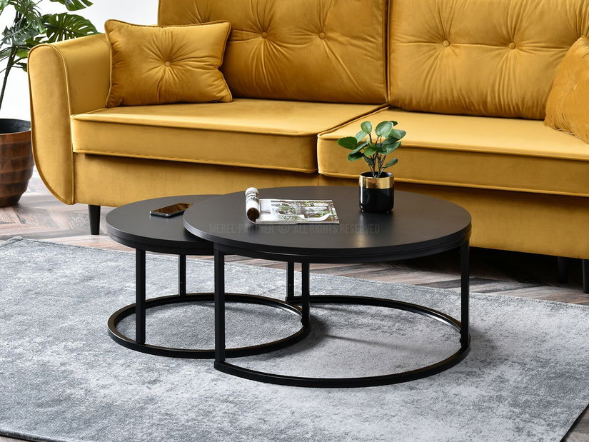 Konferenční stolek Kolja Zest Xl (černá )