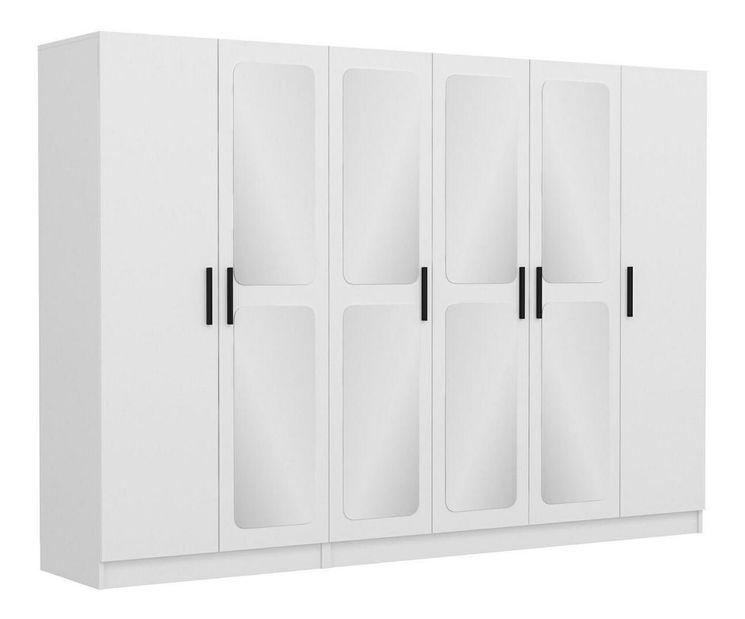 Šatní skříň Kalia 3818 (bílá)