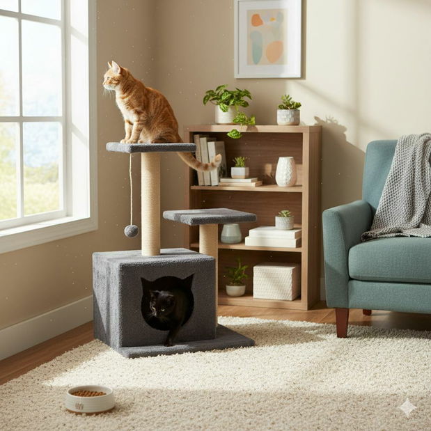 Miska pro domácí zvíře Tire (šedá)