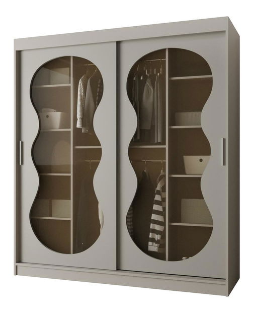 Šatní skříň 180 cm Boomer 3 (kašmír)