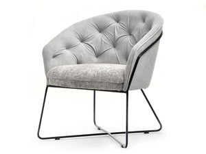 Relaxační křeslo Lagooza (šedá + černá)