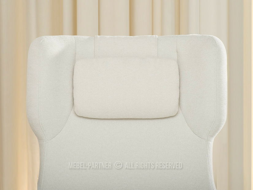 Relaxační křeslo Irventendo (krémová + béžová)