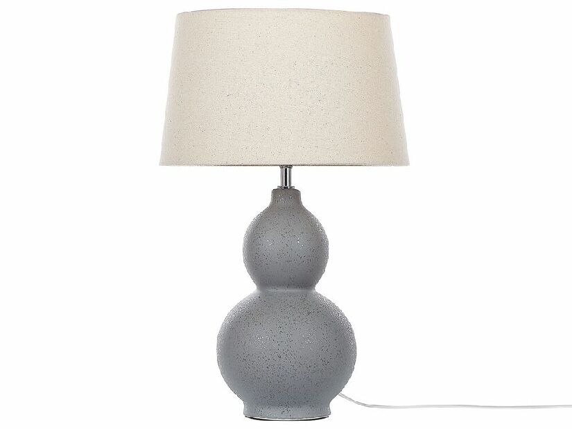 Stolní lampa Yaletha (šedá)