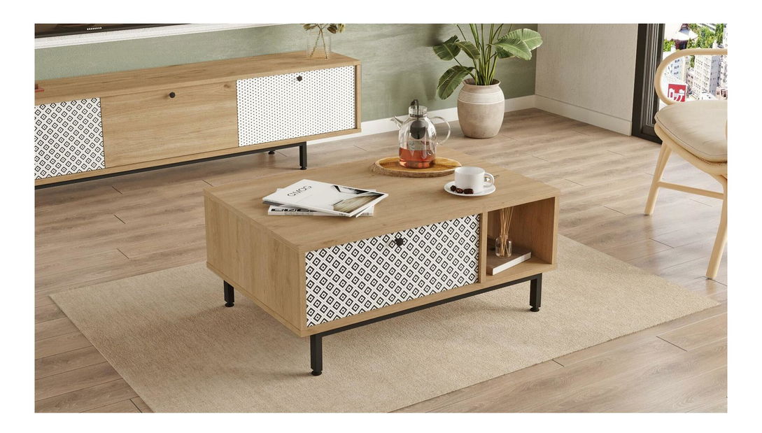  Konferenční stolek Cassius 3 (dub)