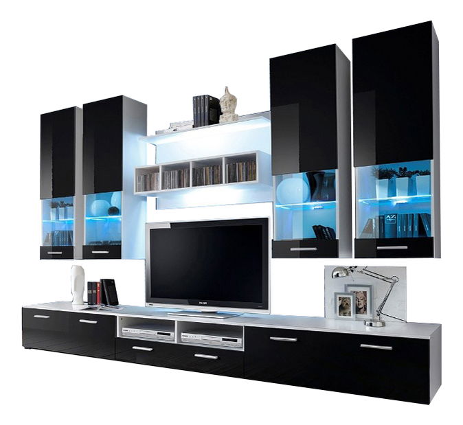 Obývací stěna Delila 20 WS DO (s osvětlením)