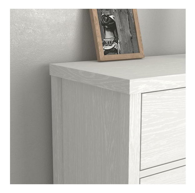 Komoda Franc 40 (bílé dřevo)