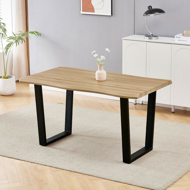 Jídelní stůl Hombros 1 (dub divoký) (pro 4 osoby)