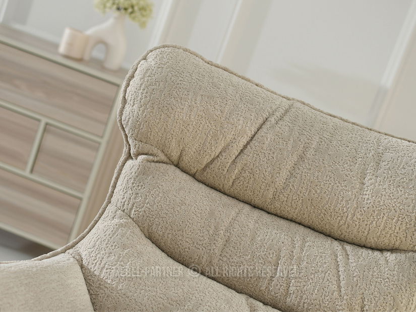 Relaxační křeslo Karenteno (béžová)