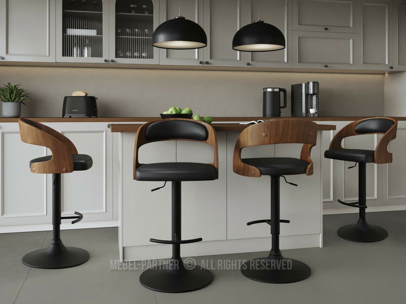 Barová židle CH22 (černá)