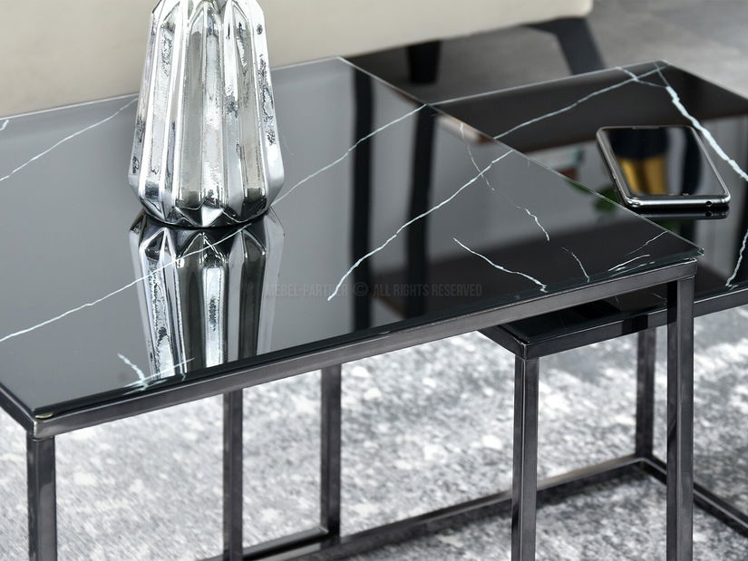 Konzolový stolek Prana Law (černá)