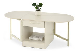Konferenční stolek Entrana (krémová)