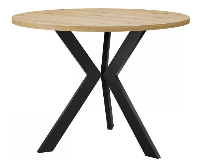 Konferenční stolek Sotekas M6 (dub artisan + černá)